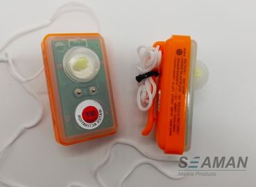 Suya Duyarlı Deniz LED Yaşam Ceketi Hafif Kurtarma Mini Işık Lityum Pil ile