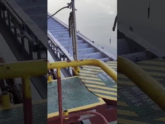 Dock, Liman için El Rayları ve Soketli CCS Alüminyum İskele Merdiveni