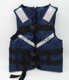 300D Oxford Deniz Kuvvetleri Mavi Erkek Su Sporları Yaşam Ceketi SOLAS Reflektif Bant Boyut S, M, L, XL
