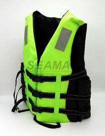 Yetişkinlere Uygun Yeşil Su Sporu Yaşam Ceketi PFD Doğal Yüzdürme Botu Hayat yelek